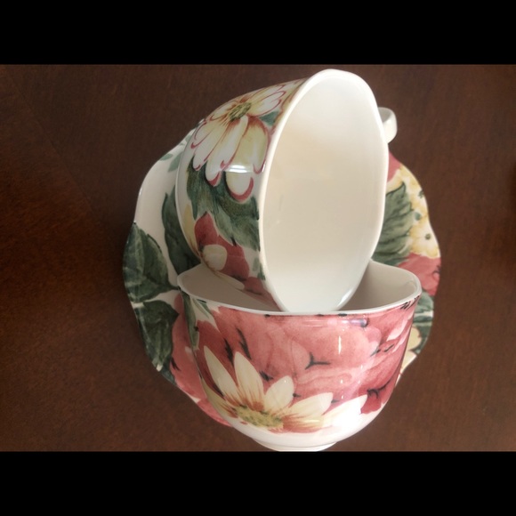 Sold Nikko English Garden Tea up set - Picture 3 of 8